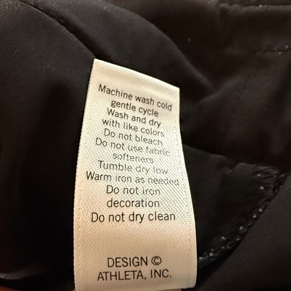 Athleta Black Skort size 14T - Picture 8 of 9